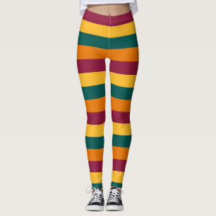 Leggings Couleurs du drapeau national du Sri Lanka Horizont