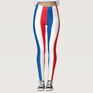 Leggings Couleurs du drapeau national nord-coréen triées ve