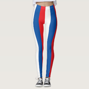Leggings Couleurs du drapeau national slovaque triées verti