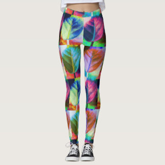 Leggings Couleurs feuille