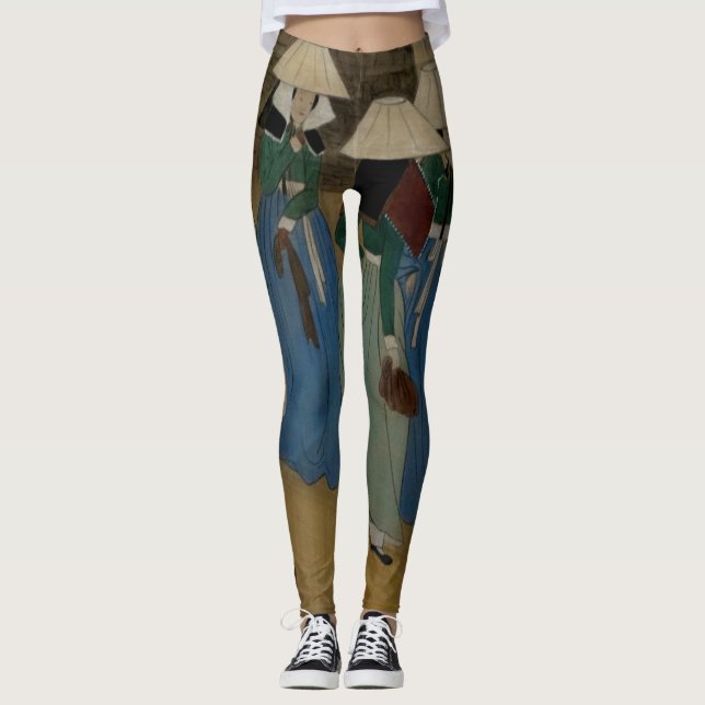 Leggings Couleurs uniquement vieilles de l'art ancien en (Devant)