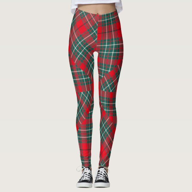 LEGGINGS COUPER CLAN MODERNE TARTAN (Devant)