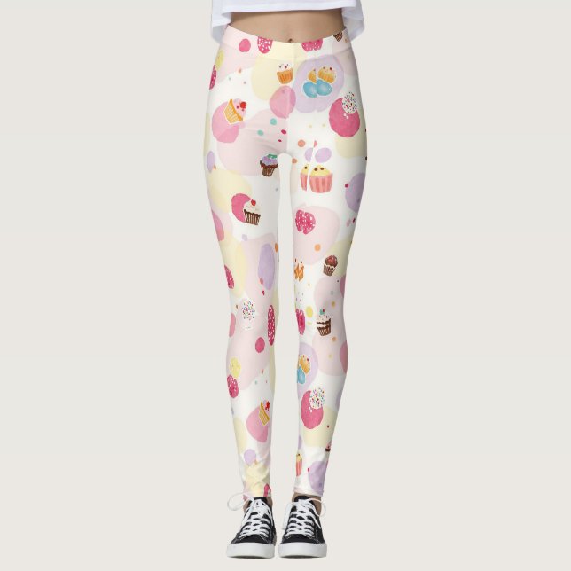 Leggings Coupettes sucrées Ballons arroser Camo (Devant)