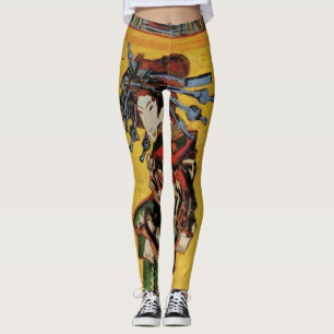 Leggings Courtisane japonaise Oiran par Vincent van Gogh