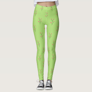 Leggings Coussins décoratifs floraux roses