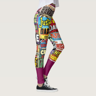 Leggings Couverture de bandes dessinées