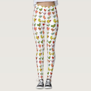 Leggings Cove-tonnerre aux chandelles douces multicolores