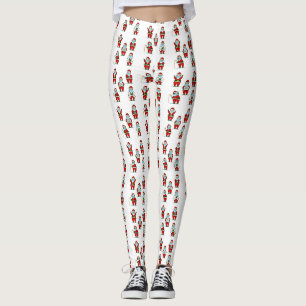 Leggings covid noël visage masque docteur santa claus
