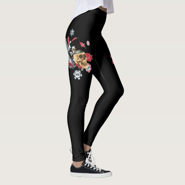Leggings Crâne de jeu (Droite)