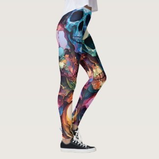 Leggings Crânes funky