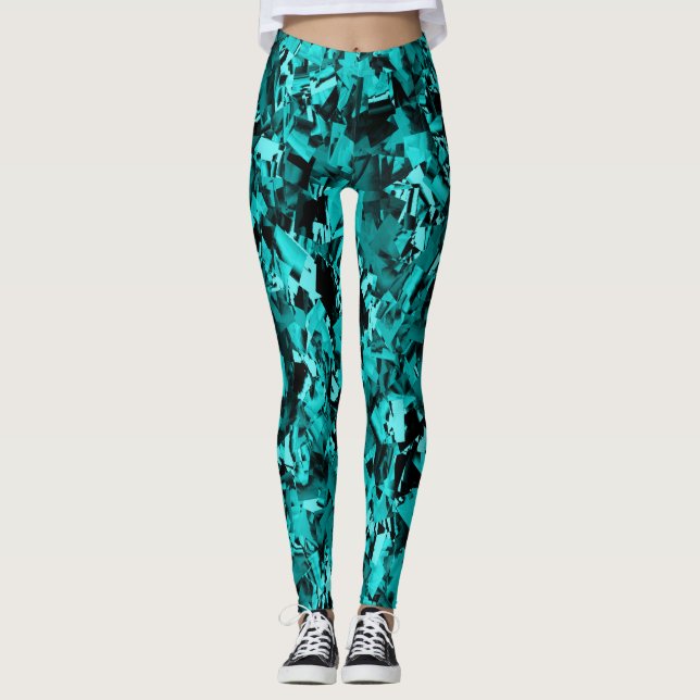 Leggings Craze Turquoise... (Devant)
