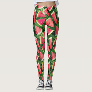 Leggings Création de motif pastèque