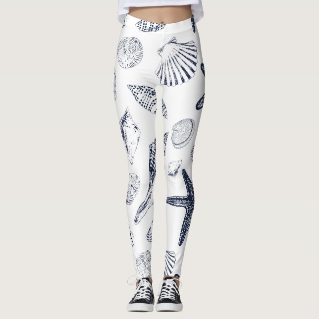Leggings Créatures sous-marines (Devant)