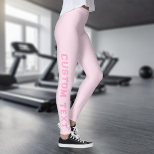 Leggings Créer votre propre texte personnalisé