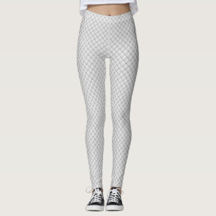 Leggings Créez vos propres échelles blanches de dragon