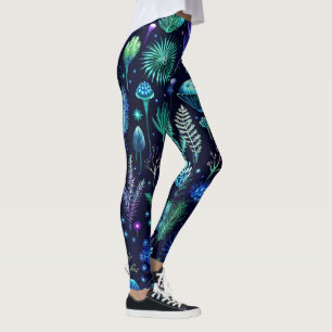 Leggings Créez vos propres fleurs sauvages printanières éth