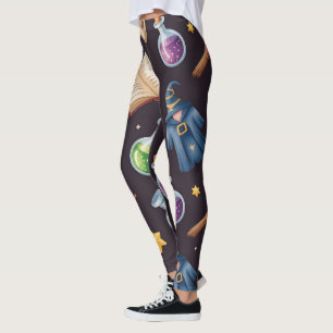 Leggings Créez Vos Propres Fournitures De Magicien Mignon M