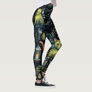 Leggings Créez vos propres lémuriens fantaisistes de fantai