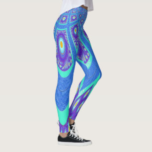Leggings Créez votre propre aqua turquoise corail sarcelle