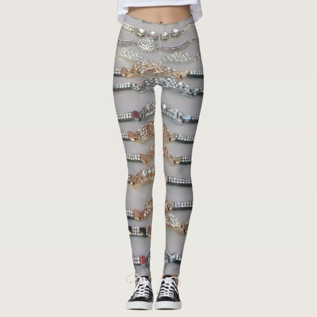 Leggings Créez votre propre bijoux de mode (Devant)