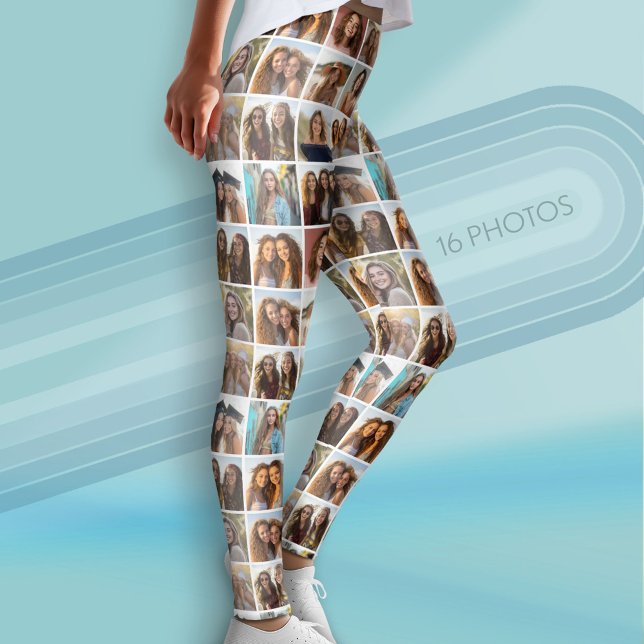 Leggings Créez votre propre collection de photos - 16 photo (Custom Leggings with 16 photos)