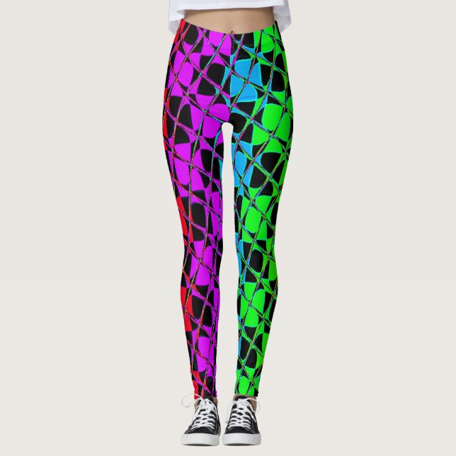 Leggings Créez votre propre design lumineux de nuit (Devant)