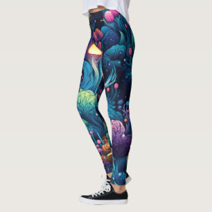 Leggings Créez votre propre forêt magique avec des champign