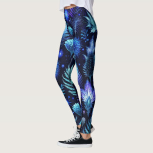 Leggings Créez Votre Propre Jardin Éthéré de Fleurs Sauvage