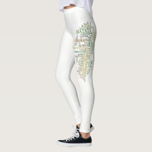 Leggings Créez votre propre pantalon texte de base Hakuna M
