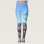 Leggings Créez votre propre photo de voyage<br><div class="desc">Créez votre propre photo de vacances de voyage.
Ajoutez votre propre photo pour personnaliser.</div>