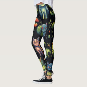 Leggings Créez Votre Propre Prairie Fantastique et Fantaisi
