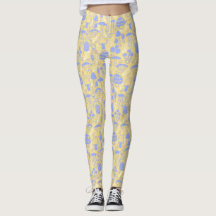 Leggings Crème de lavande de champignons