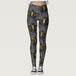 Leggings crépuscule de papillon