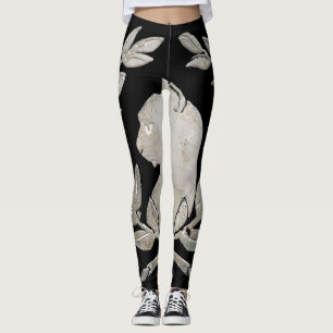 Leggings Crête de Chat d'Argent française