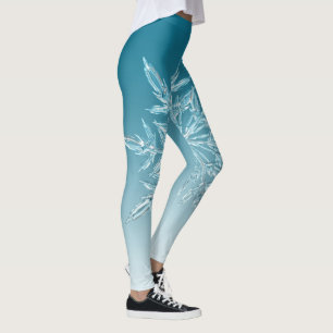 Leggings Cristal de glace bleu