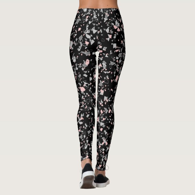 Leggings cristaux multicolores, cristaux, multicolores (Dos)