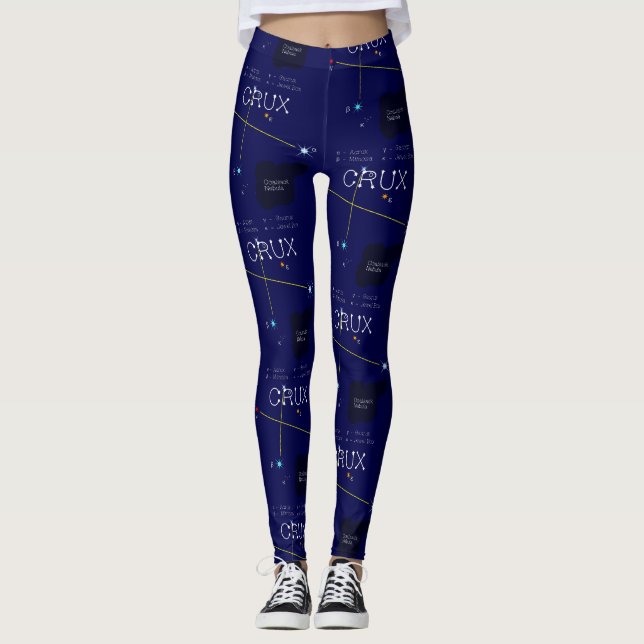 Leggings Crux de constellation de l'hémisphère sud (Devant)
