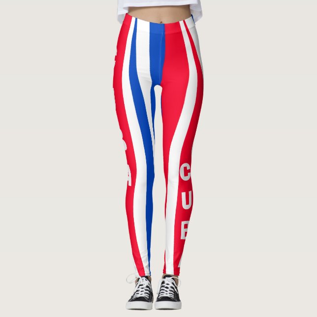 Leggings Cuba Classique coloré  (Devant)