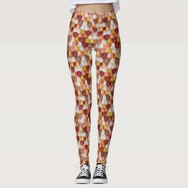 Leggings Cubes Funky (Devant)
