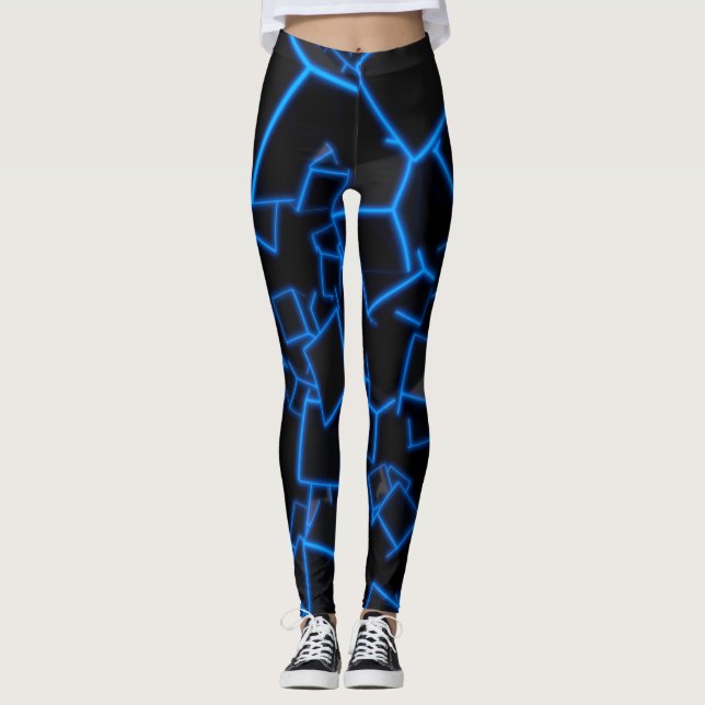 Leggings Cubs Arrière - plan Abstrait (Devant)