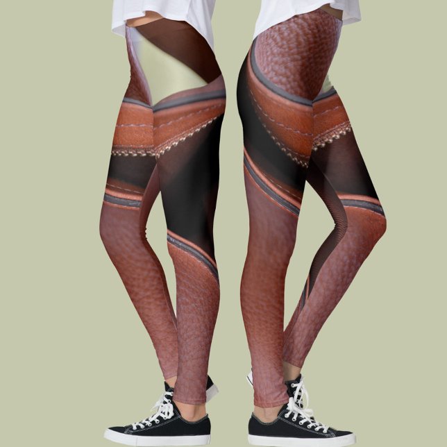 Leggings Cuir dézippé Chic sensuel (Créateur téléchargé)