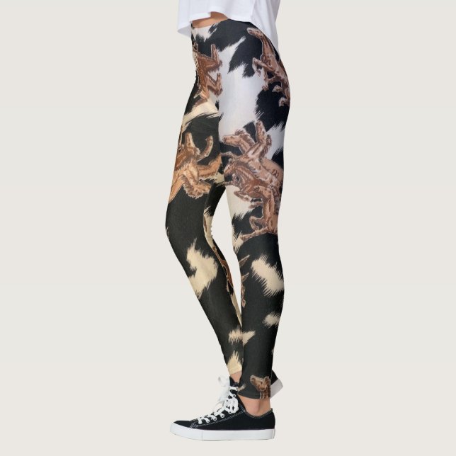 LEGGINGS CULLOTES DE CHEVAUX QUI COURENT (Gauche)