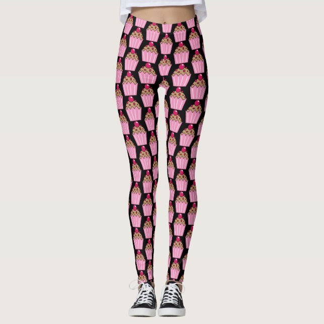 Leggings CUPCAGE Top Cranberry (Devant)