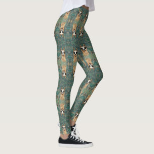 Leggings Curious Baby Llama - Sweet