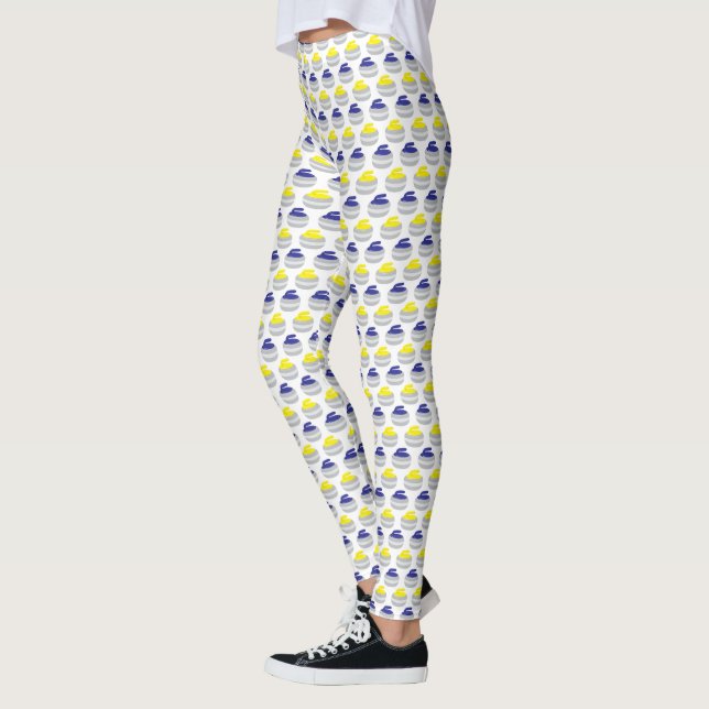 Leggings Curling Stations Sport glace (Gauche)