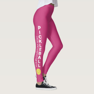 Leggings Custom Pickleball Club Team Your Text Fun Sport