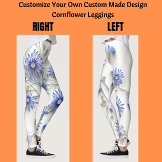 Leggings Customisez votre propre design personnalisé Fleur