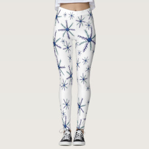 Leggings Cute aquarelle Snowflakes Leging