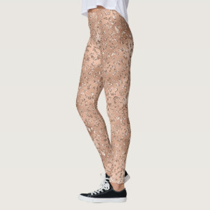 Leggings Cute Black Cheetah Leopard Motif d'impression