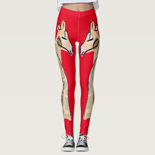 Leggings Cute Giraffe Couple Thunder_Cove